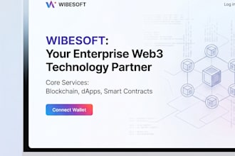 develop custom web3, dapps and blockchain ecosystems