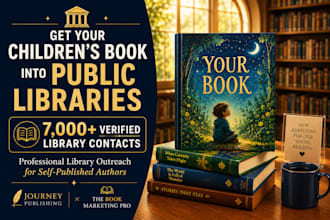 run childrens book promotion campaigns to public libraries
