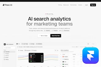 design and develop a high converting framer website for saas and ai brands
