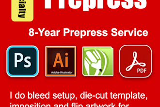 professional packaging prepress and die cutservices
