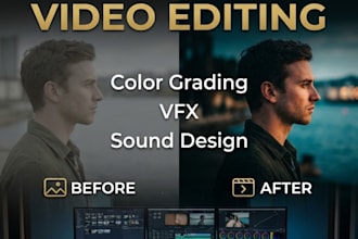 do professional video editing and copywriting