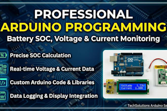 program arduino for battery soc voltage and current monitoring