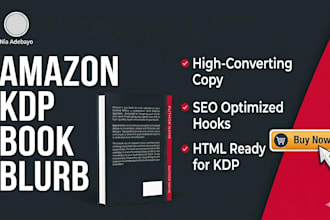 write a captivating book blurb and amazon kdp description