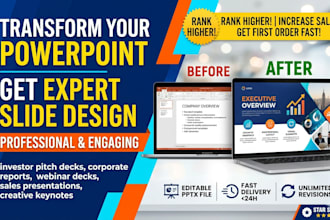 design a professional real estate listing presentation