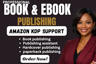 do book publishing, amazon kdp support, ebook kdp publishing professional