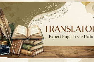 do expert english to urdu translation