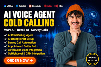 build ai voice agent ai cold calling with vapi ai retell ai for survey calls