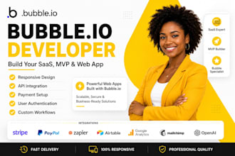 build bubble website bubble io bubble web app bubble io developer bubble io saas