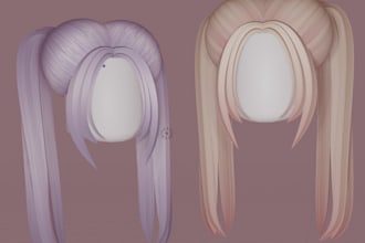 custom hair roblox ugc