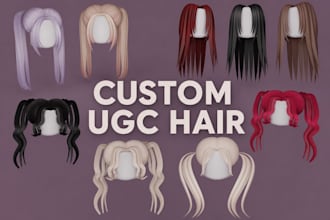 custom roblox ugc hair