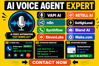 build automated ai calling agents with vapi ai synthflow bland ai retell ai make