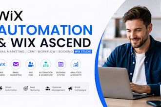 create wix automation wix ascend email marketing wix crm workflow booking studio