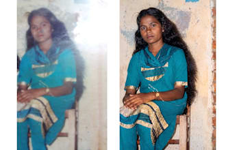 restore damaged old photos professionally