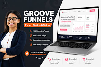 be your expert groovepages and groove funnel developer