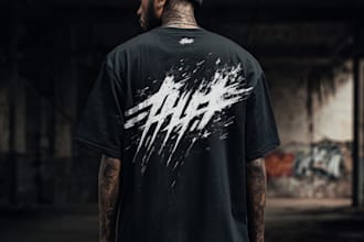 create an awesome typography t shirt design