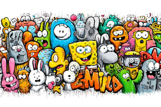 draw fun, quirky, and custom doodle art just for you