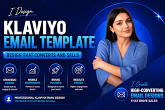 design klaviyo email template