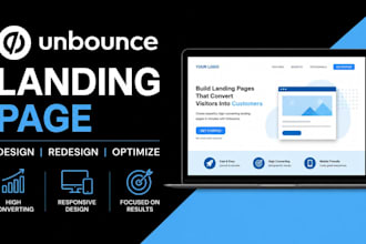 carrd landing page, cro landing page, swipe pages, unbounce landing page builder