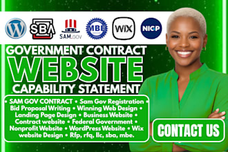 do government contract website to win government contract on sam gov website
