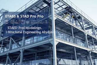 create etabs and staad pro structural engineering models