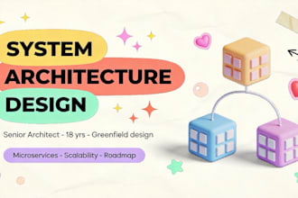 design your system architecture as a senior architect