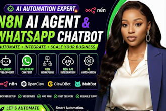 n8n ai agent openclaw automation n8n openclaw whatsapp chatbot moltbot mac mini