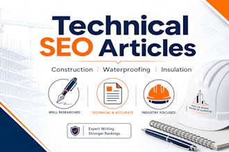 write SEO articles about construction waterproofing and thermal insulation
