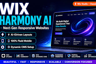 create business website on wix harmony editor wix studio wix dynamic cms portal