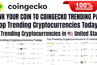 viral your coin to reach coingecko top trending cryptocurrency today
