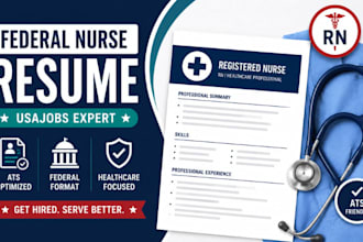 write ats federal nurse resume for usajobs healthcare jobs