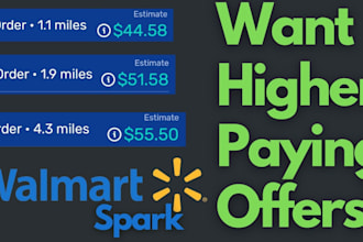 do fast reactivation for walmart spark driver and build spark bot