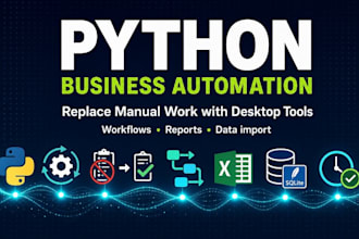 develop a python desktop application for windows with gui