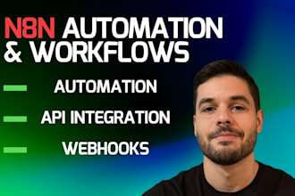 develop n8n automation, n8n workflow, n8n ai agent, or ai automation on n8n