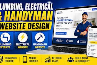 build plumbing website electrical website handyman website plumbing electrical