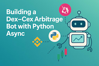 build ai trading bot, triangular arbitrage bot crypto trading bot with dex, cex