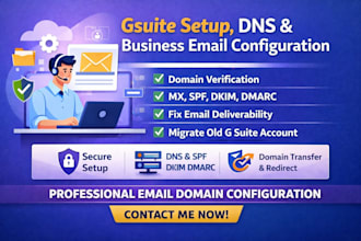 instantly, fix setup gsuite google workspace dns business email domain configure