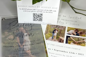 design invitations and signs for your events