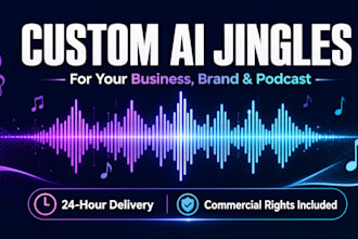create a custom ai jingle for your business or brand