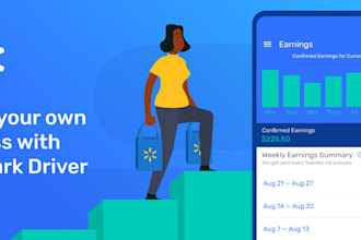 develop custom walmart spark bot and amazon flex bot