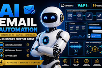 ai email automation genspark ai and vapi customer support agent with openclaw