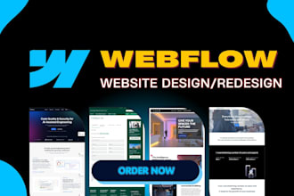 design redesign webflow pro cms carrd tilda and leadpages landing page