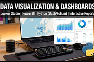 create data visualization dashboards and reports
