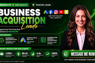 business acquisition leads, b2b leads, business acquisition leads, google ads