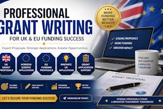 do UK grant, horizon, eu funding, grant proposal, innovate, grant application
