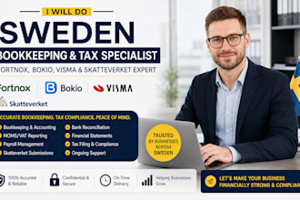 do sweden bookkeeping and tax specialist fortnox, bokio, visma and skatteverket
