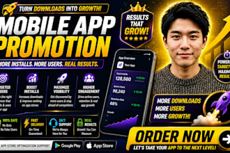 do viral app marketing, ios app install, game promotion and mobile app promotion