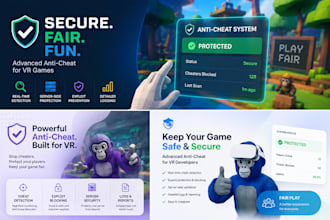 provide secure anti cheats for your unity vr game
