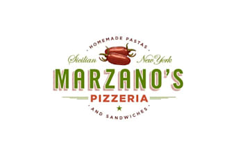 design pizzeria food truck restaurant business logo