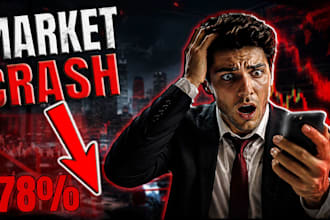 create high CTR finance youtube thumbnails