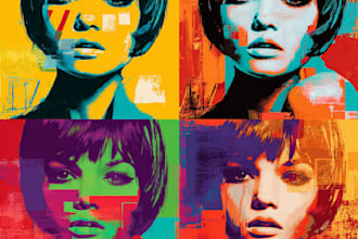 make merch design with surreal, urban, psychedelic style